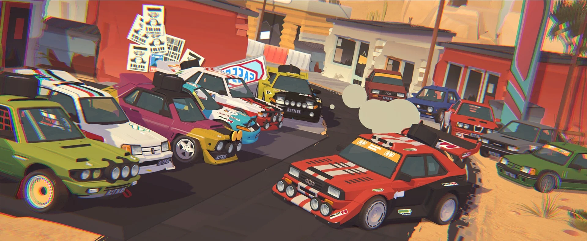 The announcement of #DRIVE Rally took place - a colorful racing arcade from the creators of the mobile #DRIVE