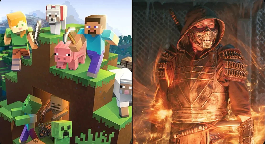 Filming based on Minecraft and Mortal Kombat will start very soon