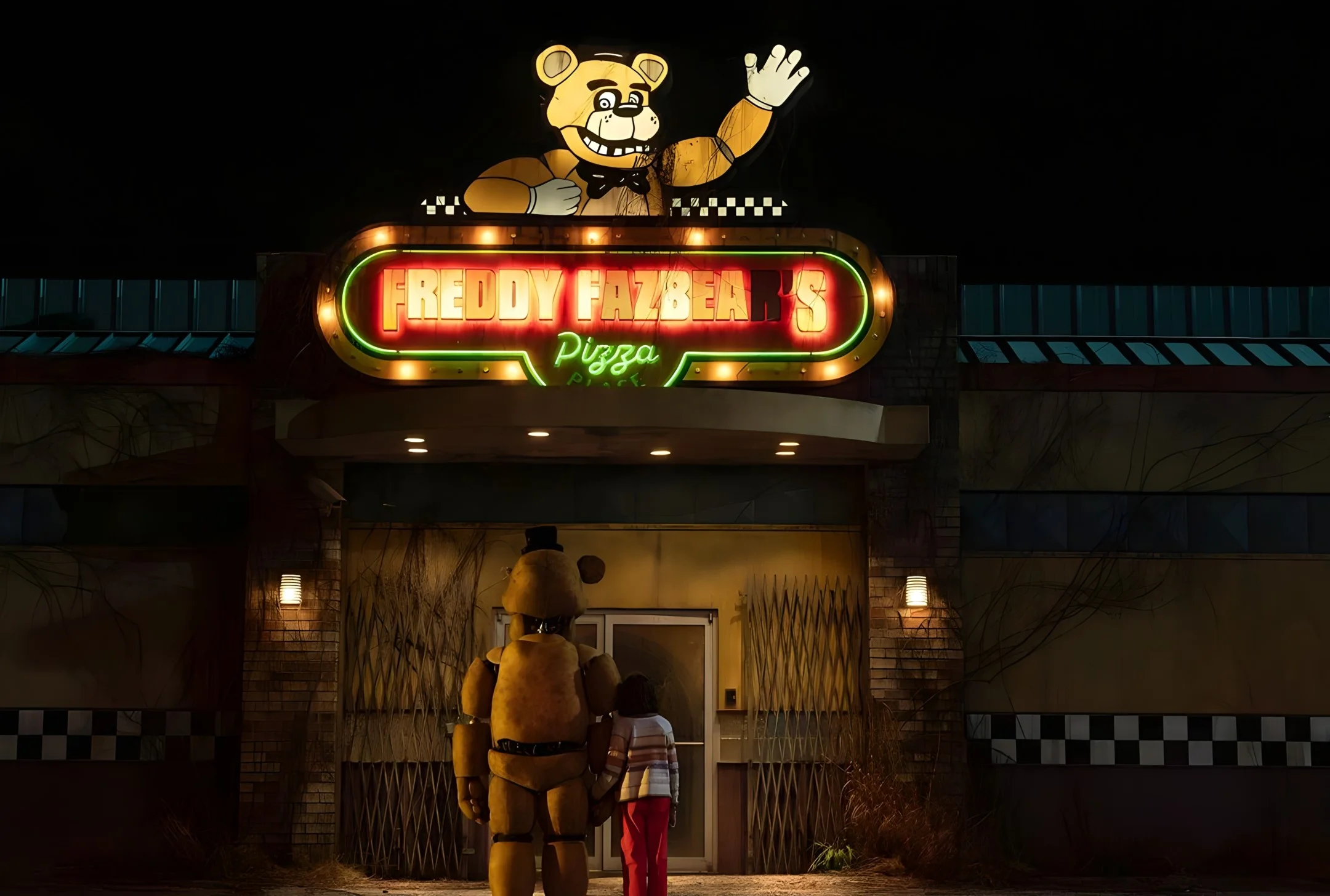 The film adaptation of Five Nights at Freddy's became the highest-grossing horror film of 2023