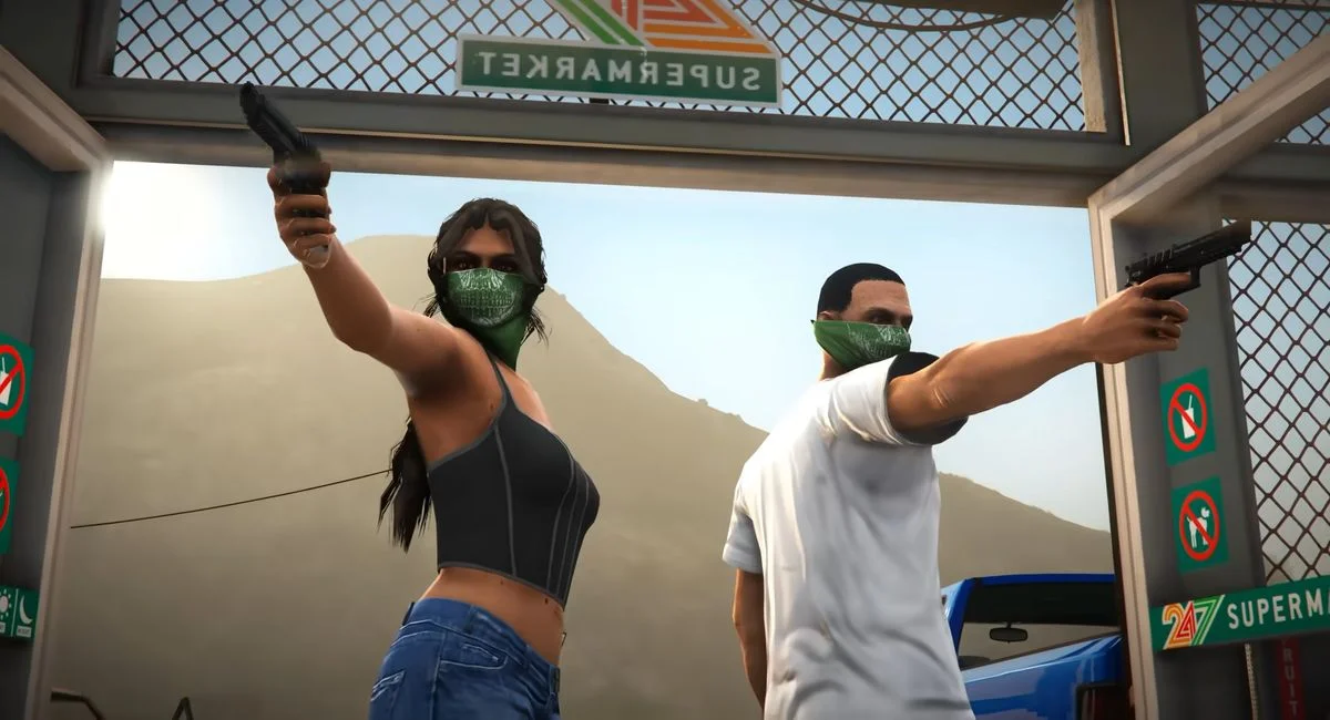 The GTA 6 trailer was accurately recreated in GTA 5