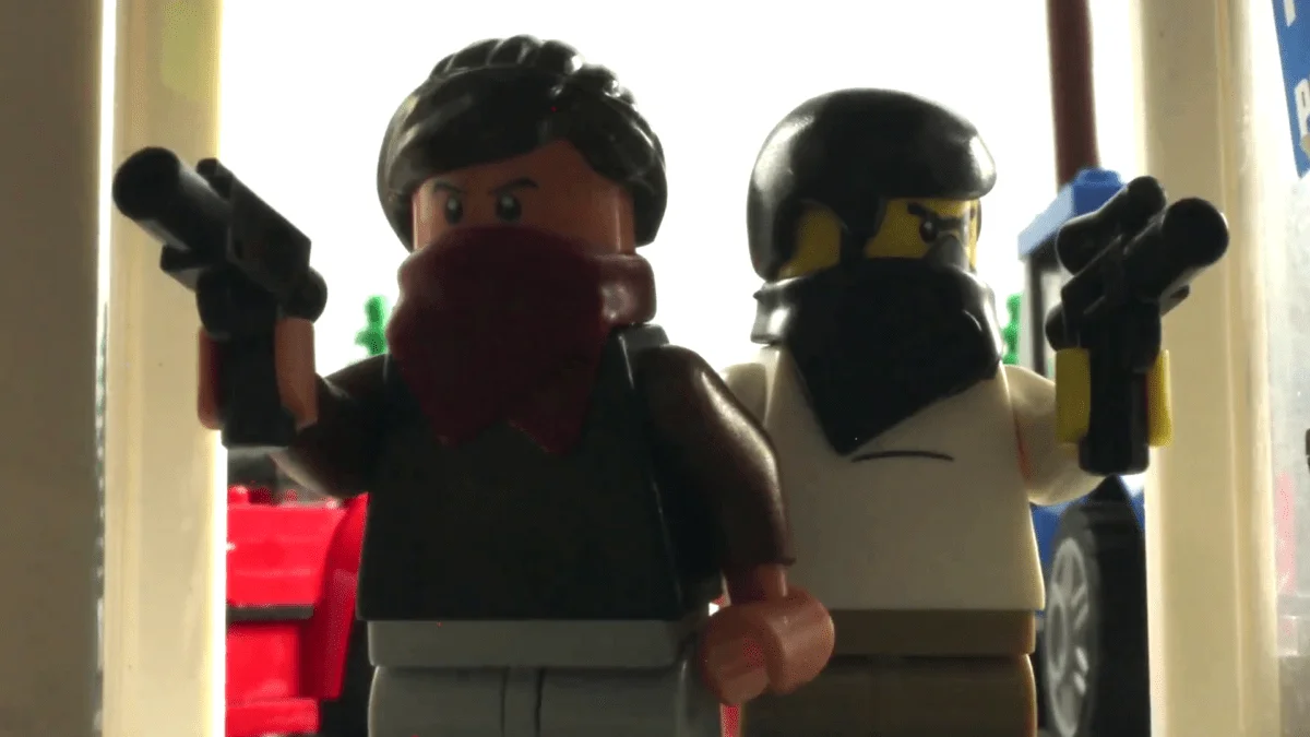 Another recreation of the GTA 6 trailer was made in the style of a LEGO constructor