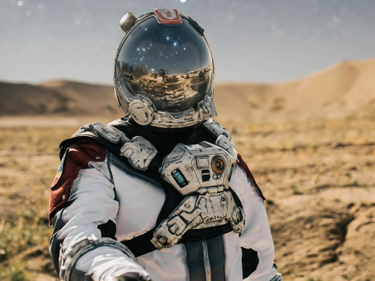 Cosplayer made a spacesuit like in Starfield