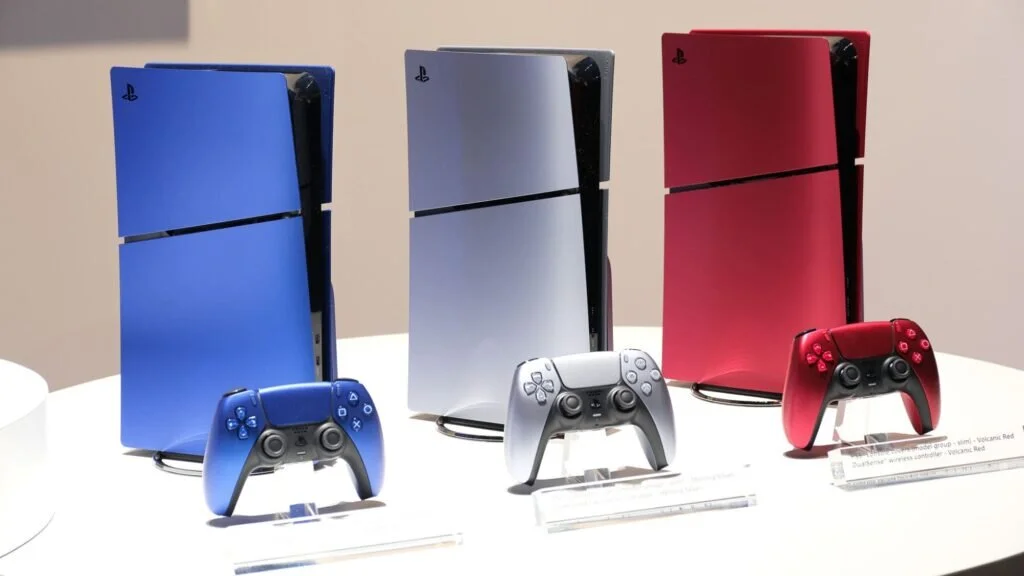 Sony showed three new color options for PlayStation 5 Slim