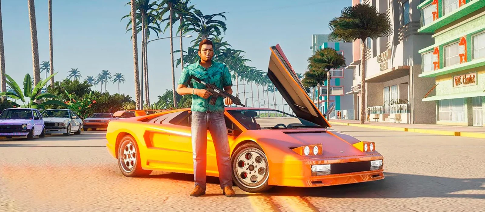 NVIDIA RTX Remix technology helped improve the graphics of GTA: Vice City