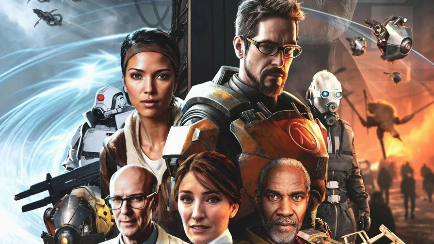 The neural network demonstrated what a film adaptation of Half-Life 2 could look like