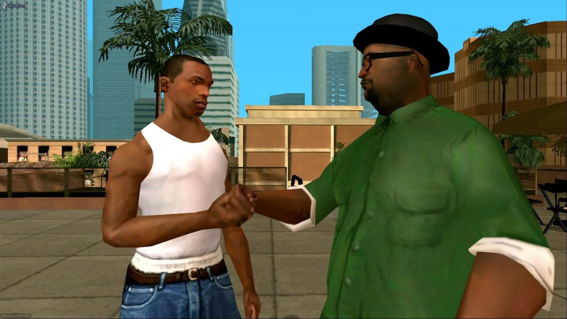 The neural network showed what a film based on GTA: San Andreas could look like
