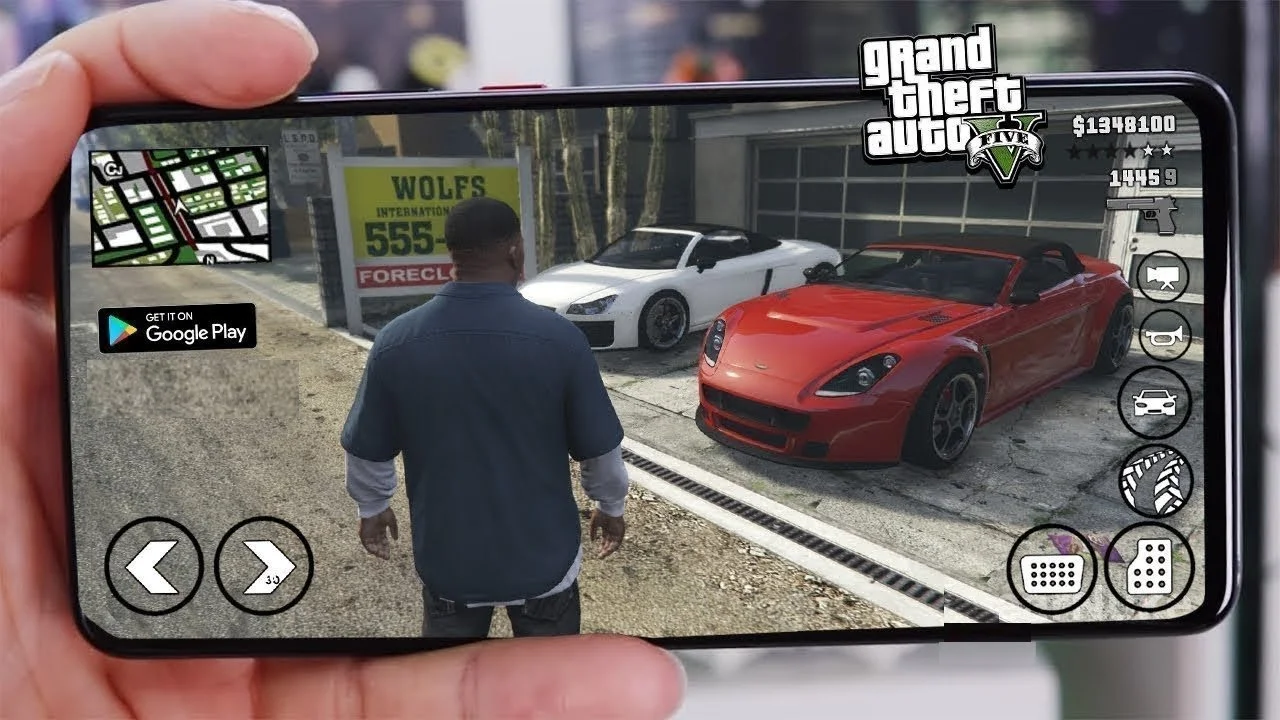 GTA 5 was able to run on Android with 30 FPS thanks to the emulator