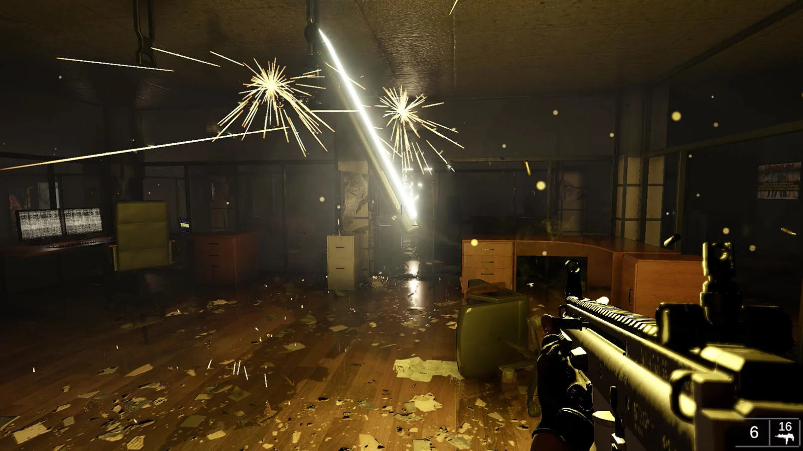 Videos of the dark first-person shooter Beneath have been published