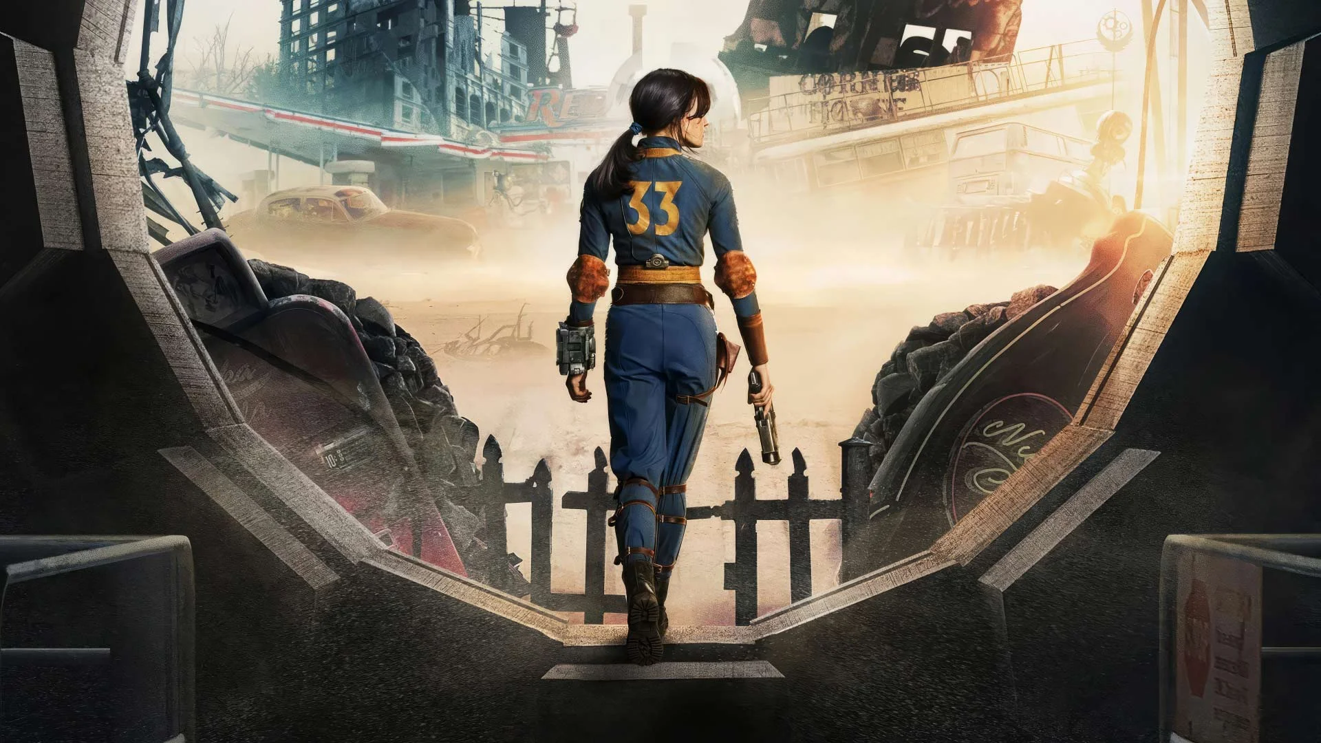The upcoming Fallout series has got colorful posters
