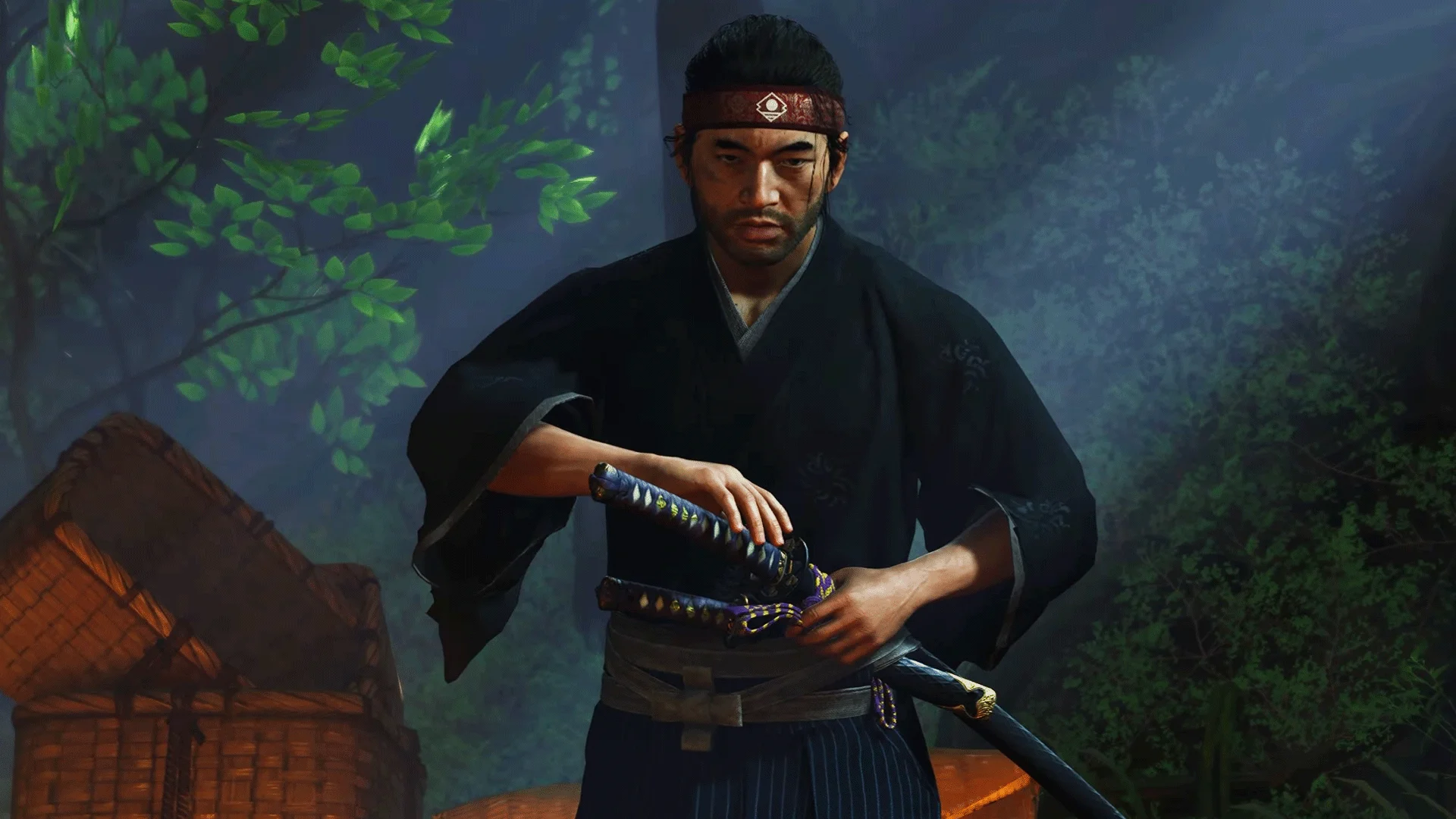 It's finished. The announcement of the version of Ghost of Tsushima for PC took place