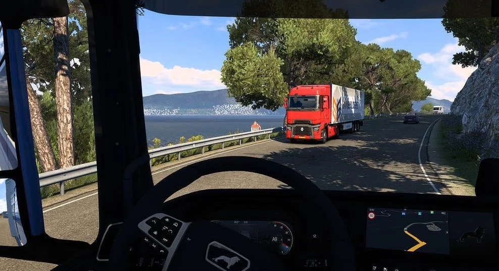 Появились новые скриншоты DLC Greece для Euro Truck Simulator 2
