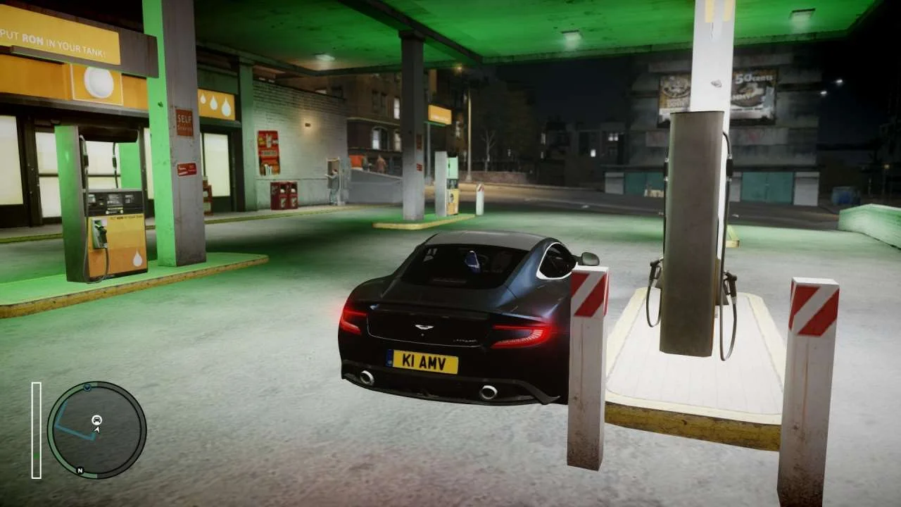 A mod has been released for GTA 4 that adds car refueling