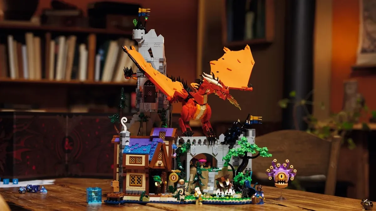 LEGO will release a set based on the board game Dungeons & Dragons