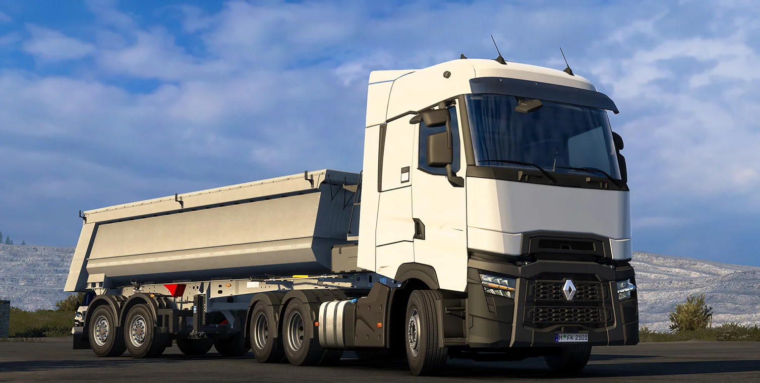 The truck driver simulator Euro Truck Simulator 2 is expecting a collaboration with a manufacturer of trailers and semi-trailers for trucks