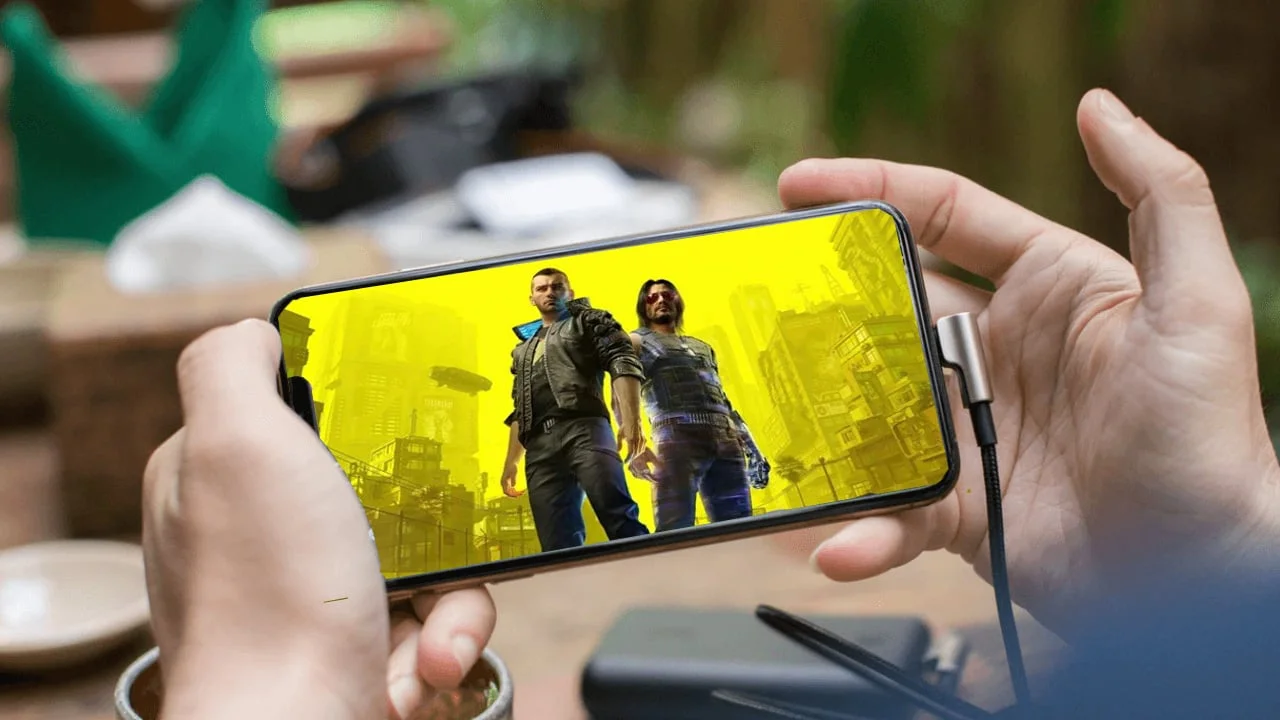 Cyberpunk 2077 was able to launch on an Android smartphone